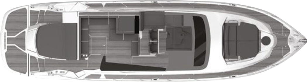 Yacht Cranchi 60ft VIDA top